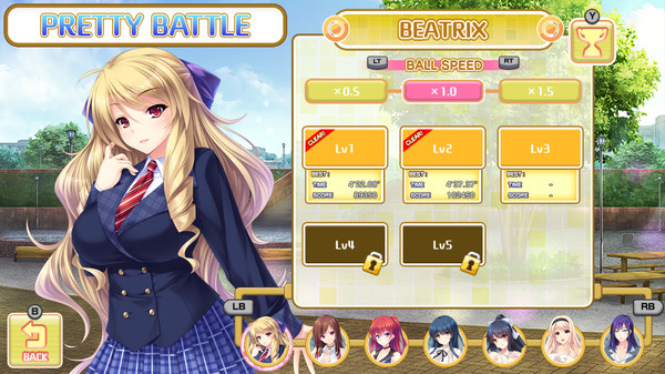 Pretty Girls Breakout! PLUS screenshot 4
