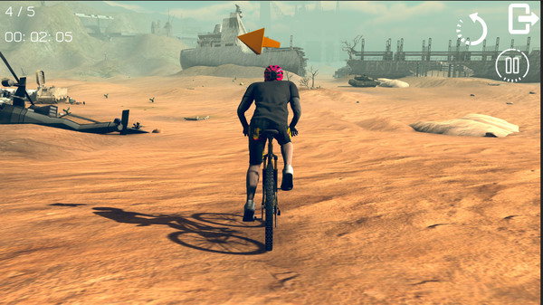 Bicycle Challenge - Wastelands screenshot 5