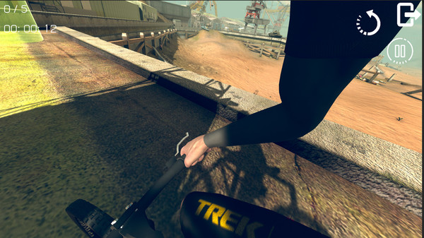 Bicycle Challenge - Wastelands screenshot 2