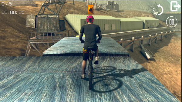 Bicycle Challenge - Wastelands screenshot 1