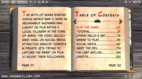 Myth of Mirka screenshot 3