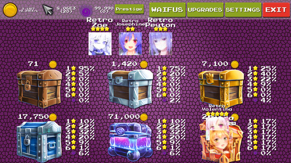 Loot Box Waifus screenshot 5
