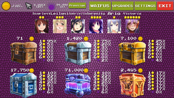 Loot Box Waifus screenshot 4
