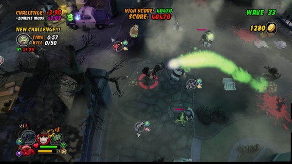 All Zombies Must Die!: Scorepocalypse screenshot 1