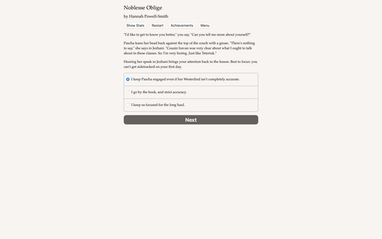 Noblesse Oblige screenshot 2