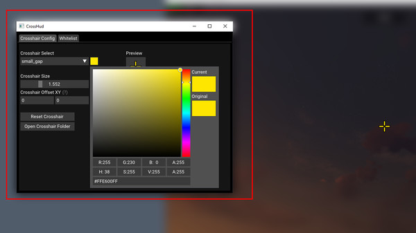 CrossHud - Crosshair Overlay screenshot 1