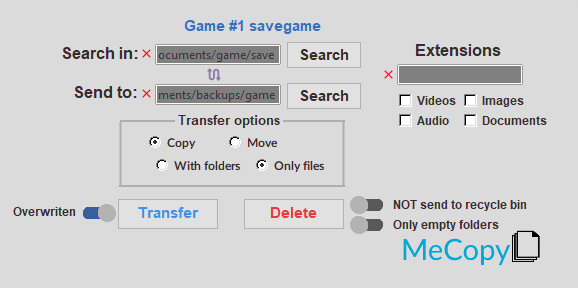 MeCopy - Keep your PC tidy screenshot 4