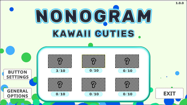 NONOGRAM - KAWAII CUTIES screenshot 1