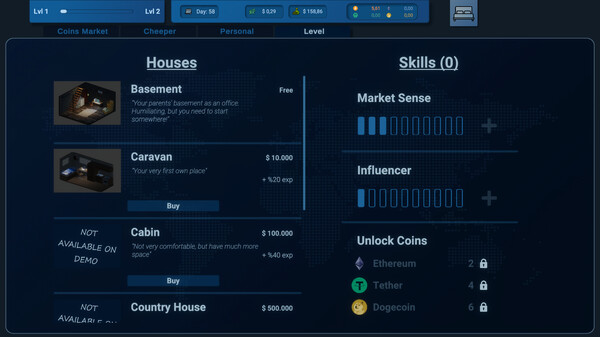 Coin Trader Simulator screenshot 2