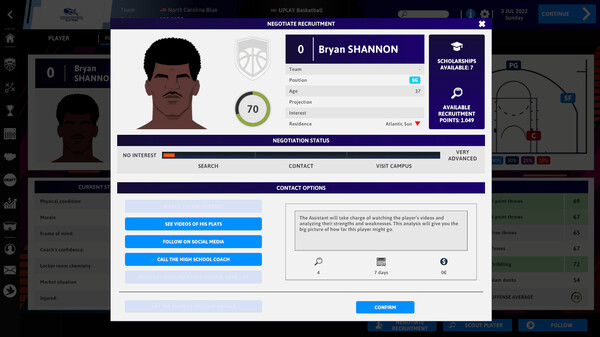International Basketball Manager 23 screenshot 5