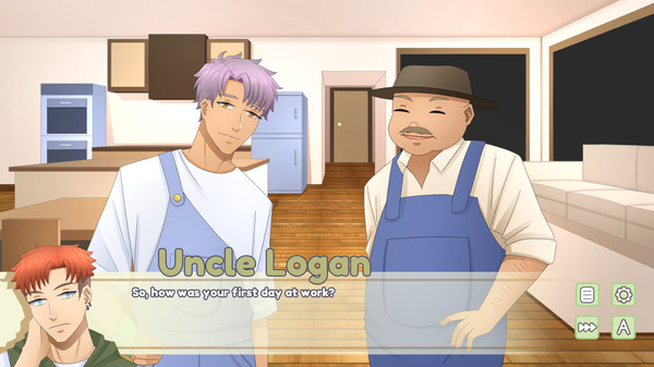 Odd Guy Meets Odd Farmers - Comedy Boys Love (BL) Visual Novel screenshot 7