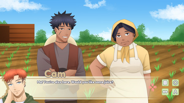 Odd Guy Meets Odd Farmers - Comedy Boys Love (BL) Visual Novel screenshot 8