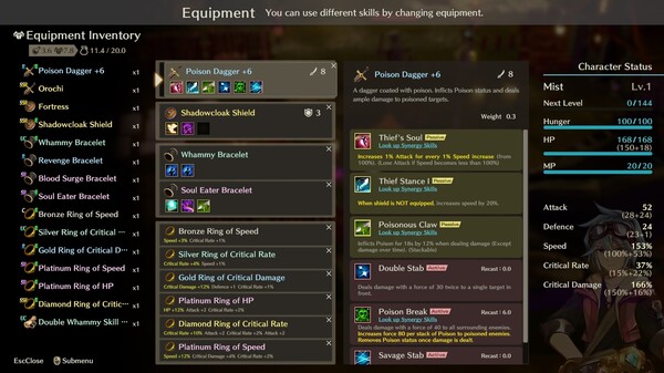 MISTROGUE: Mist and the Living Dungeons screenshot 8