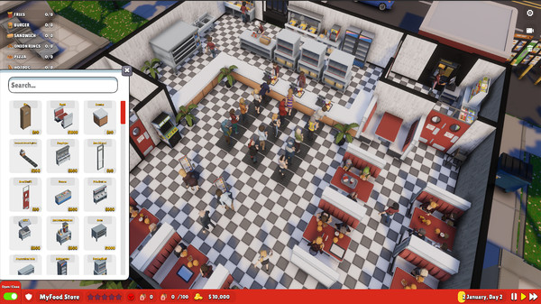 Mega Fast Food: A Fast Food Simulator Game screenshot 2
