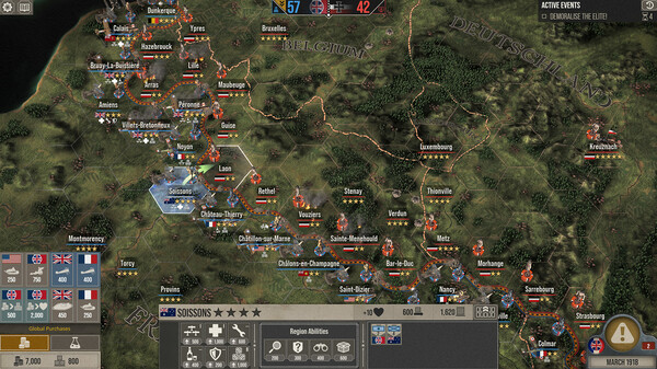 The Great War: Western Front screenshot 2