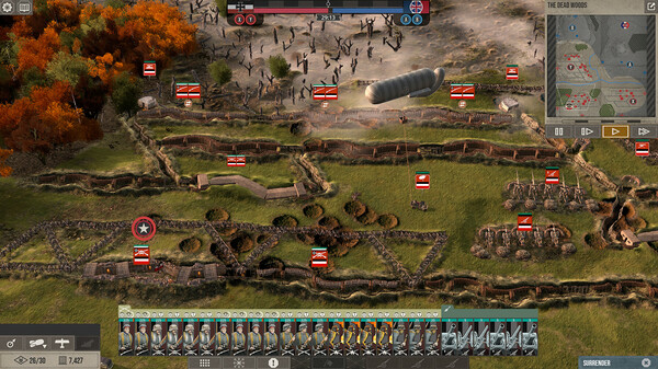 The Great War: Western Front screenshot 1