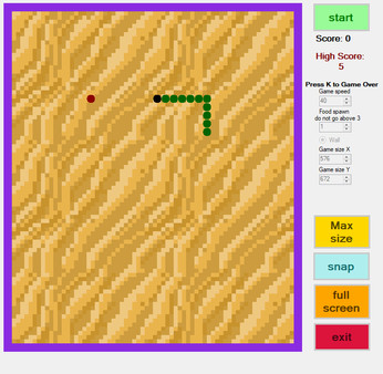 Classic Snake screenshot 2