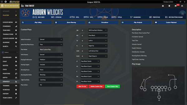 Draft Day Sports: College Football 2023 screenshot 3