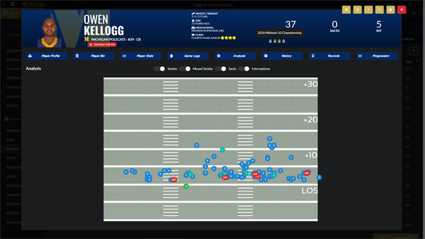 Draft Day Sports: College Football 2023 screenshot 2