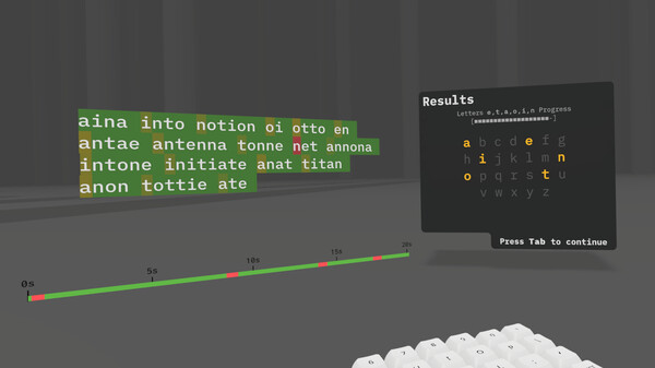 Typing Simulator screenshot 1