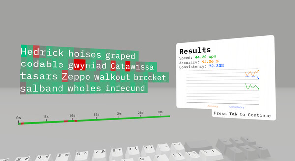 Typing Simulator screenshot 2