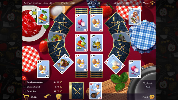 Delicious Solitaire screenshot 3