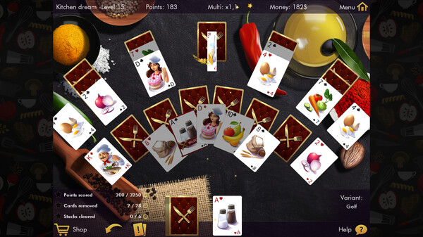 Delicious Solitaire screenshot 2