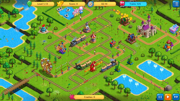Railway Fun - Adventure Park screenshot 1