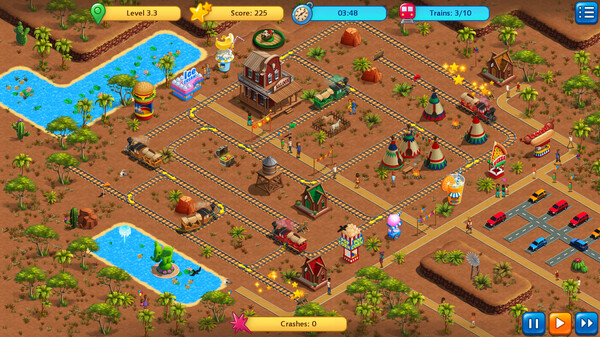Railway Fun - Adventure Park screenshot 3