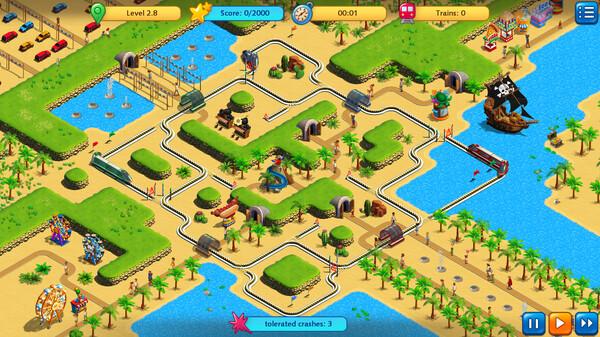 Railway Fun - Adventure Park screenshot 6