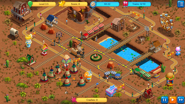 Railway Fun - Adventure Park screenshot 9