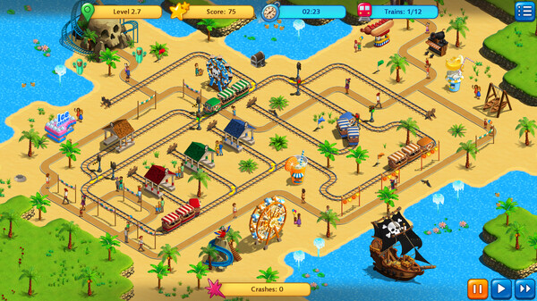 Railway Fun - Adventure Park screenshot 2