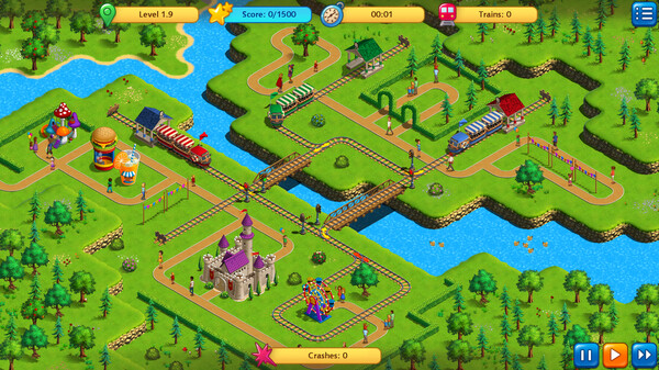 Railway Fun - Adventure Park screenshot 5
