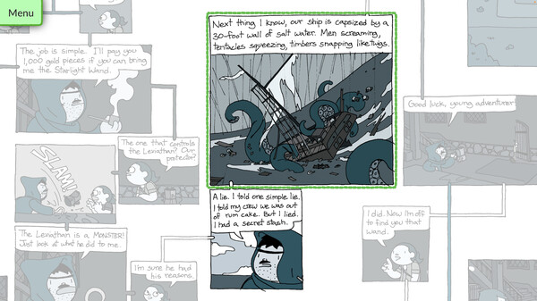 Leviathan: An Interactive Comic Book screenshot 3