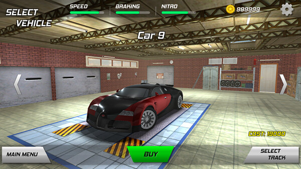Drift racing car screenshot 3