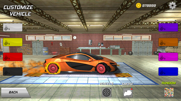 Drift racing car screenshot 4