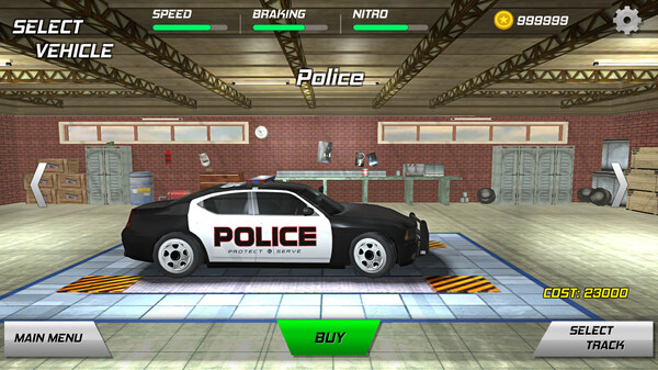 Drift racing car screenshot 2