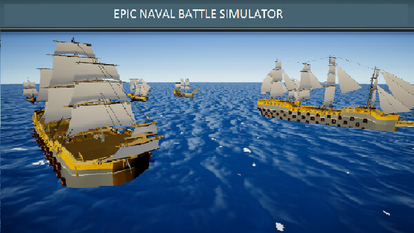 Epic Naval Battle Simulator screenshot 1