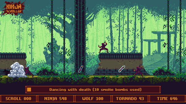 Ninja Scroller screenshot 2
