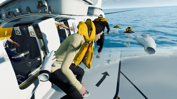 Airline Flight Attendant Simulator VR screenshot 2