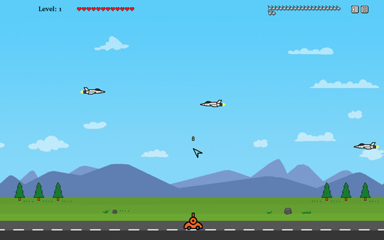 Cannon Shoot Plane screenshot 1