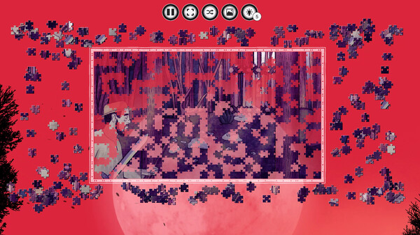 The Villager and the Werewolf - A jigsaw puzzle tale screenshot 4