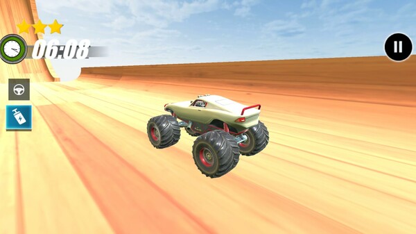 Stunts Contest Monster Car screenshot 3