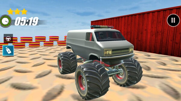 Stunts Contest Monster Car screenshot 4