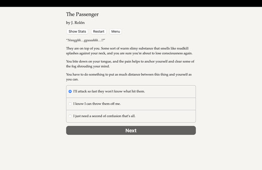 The Passenger screenshot 0