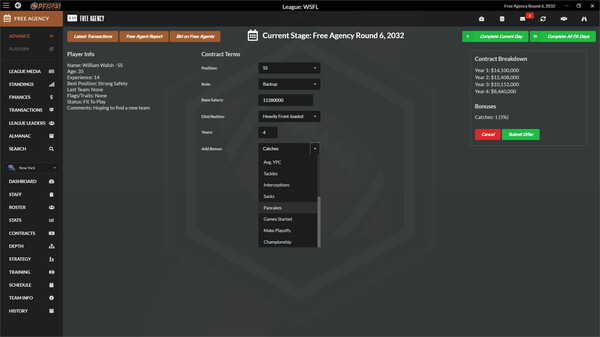 Draft Day Sports: Pro Football 2023 screenshot 12