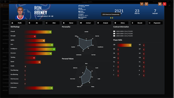 Draft Day Sports: Pro Football 2023 screenshot 8