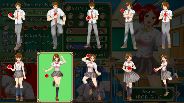 Students of Light Bonds - Typing RPG with Character Creation - screenshot 5