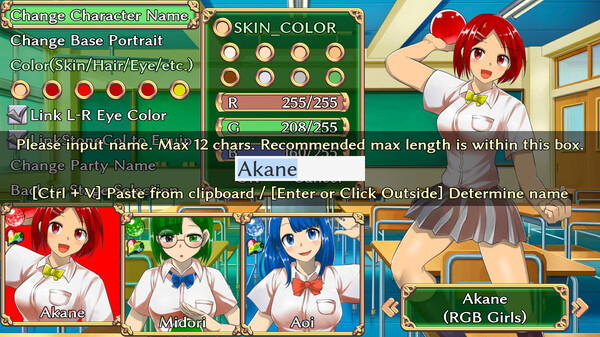 Students of Light Bonds - Typing RPG with Character Creation - screenshot 4