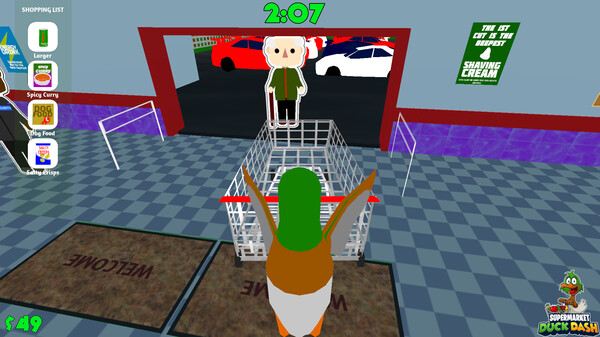 Supermarket Duck Dash screenshot 4